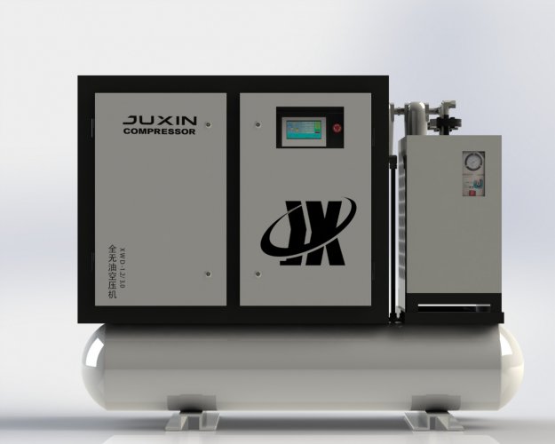 【巨薪】全無油空壓機一體機III型